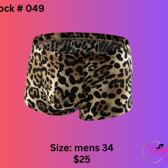 Leopard Briefs - Picture 1 of 1